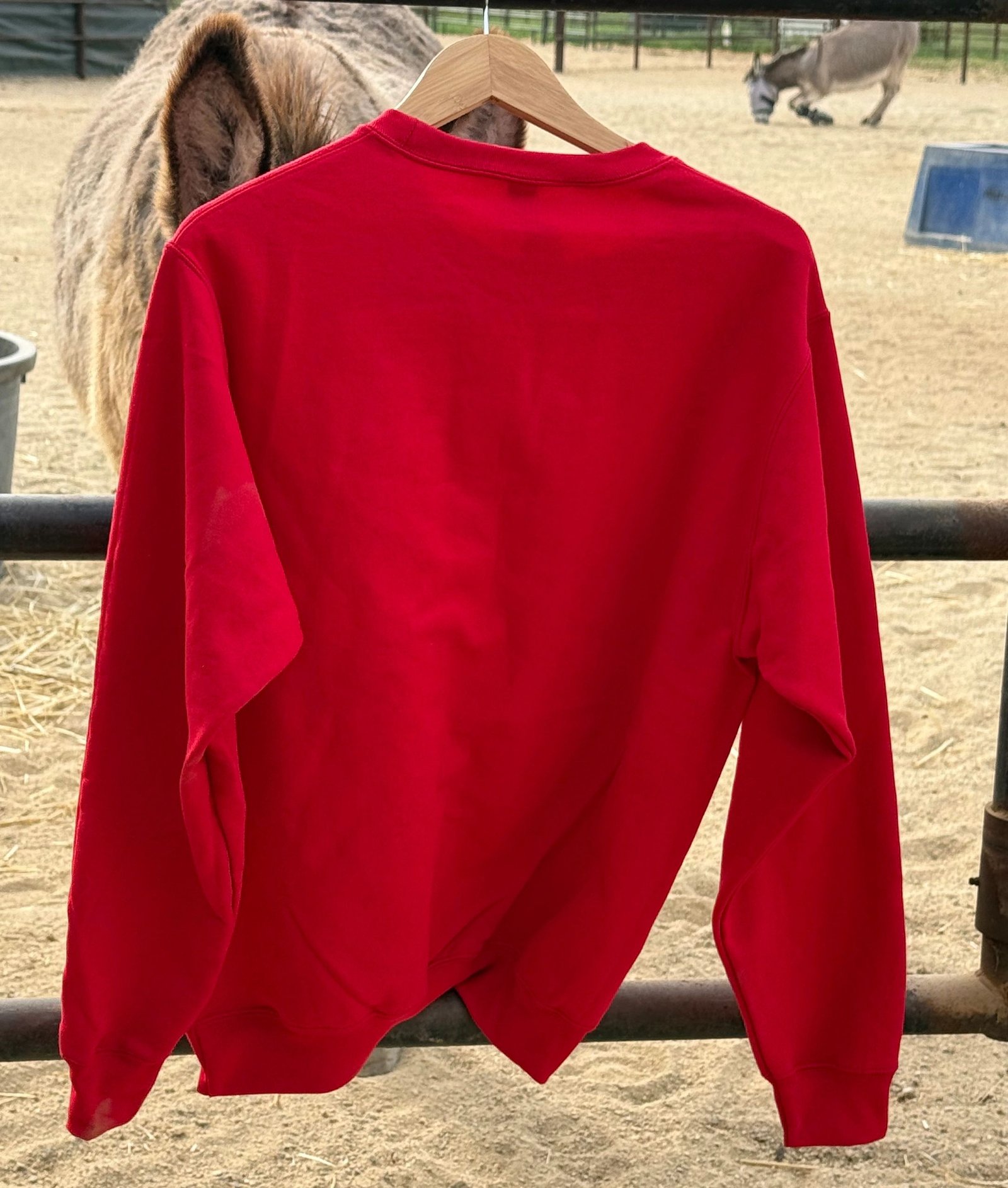 import placeholder for sku rancho burro logo sweatshirt
