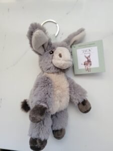 Jack Jr. Keychain Donkey Plush