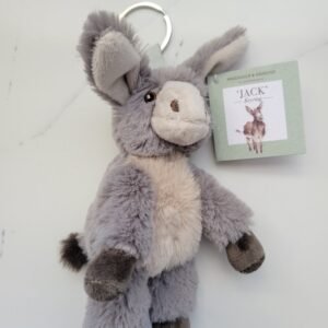 Jack Jr. Keychain Donkey Plush